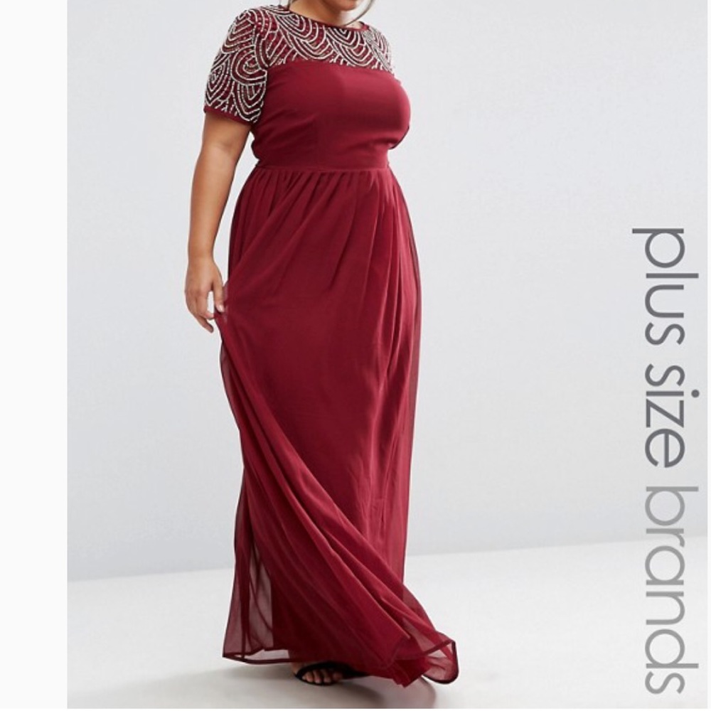 Lovedrobe Luxe Pleated Maxi Dress